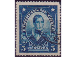 Чили. Почтовая марка 1928г.