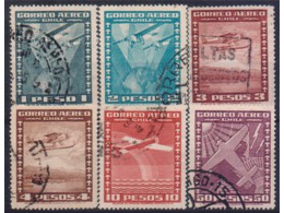 Чили. Авиация. Почтовые марки 1934-1938гг.