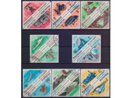 Шарджа. Тет-беш. Почтовые марки 1965г.