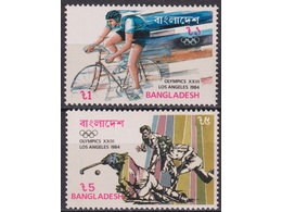 Бангладеш. Спорт. Почтовые марки 1984г.