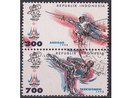 Индонезия. Виды спорта. Сцепка 1998г.