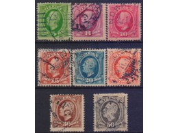 Швеция. Почтовые марки 1885-1910гг.