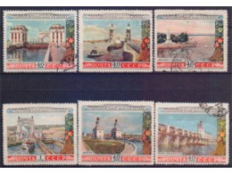 Волго-Донской канал. Серия марок 1953г.