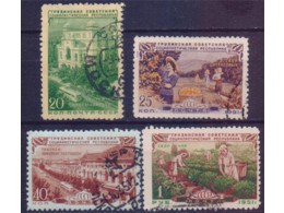30 лет Грузинской ССР. Серия марок 1951г.