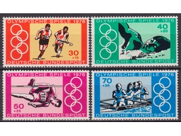 Германия (ФРГ). Олимпиада. Серия марок 1976г.