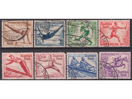 Германия. Олимпиада. Серия марок 1936г.