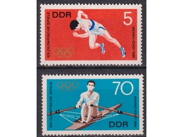 Германия (ГДР). Спорт. Почтовые марки 1968г.