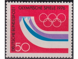 Германия (ФРГ). Спорт. Почтовая марка 1976г.