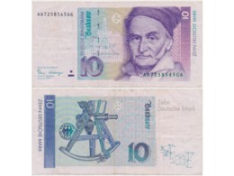 ФРГ. 10 марок 1989-1999г.