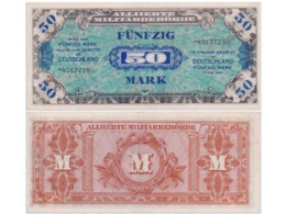 Германия. Банкнота 50 марок 1944г.