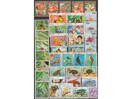 Куба. Флора и фауна. Почтовые марки.
