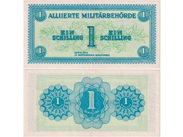 Австрия. Банкнота 1 шиллинг 1944г.