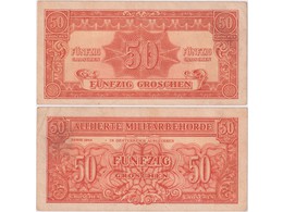 Австрия. Банкнота 50 грошей 1944г.