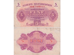 Австрия. Банкнота 5 шиллингов 1944г.