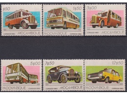 Мозамбик. Транспорт. Серия марок 1980г.