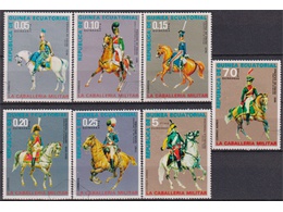 Экваториальная Гвинея. Кавалерия. Униформа. Серия марок 1976г.