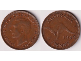 Австралия. 1 пенни 1942г.