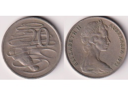 Австралия. 20 центов 1972г.
