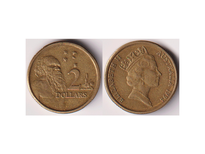 Австралия. 2 доллара 1994г.