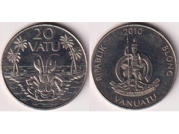 Вануату. 20 вату 2010г.