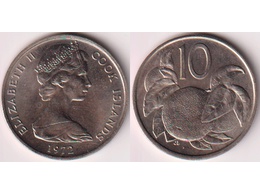 Острова Кука. 10 центов 1972г.
