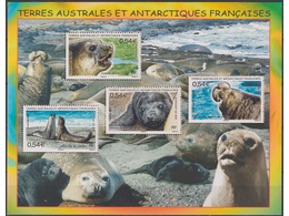 Французские Антарктические территории. Малый лист 2008г.