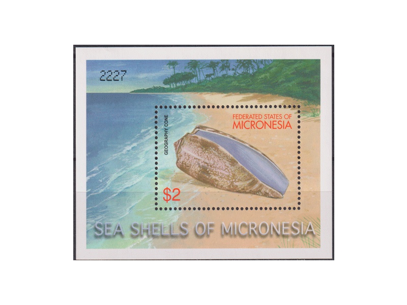 Федеративные Штаты Микронезии. Сувенирный блок 2001г.