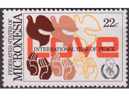 Федеративные Штаты Микронезии. Почтовая марка 1986г.