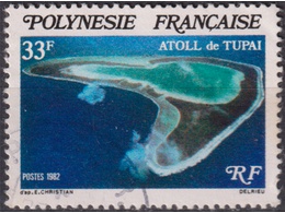 Французская Полинезия. Почтовая марка 1982г.