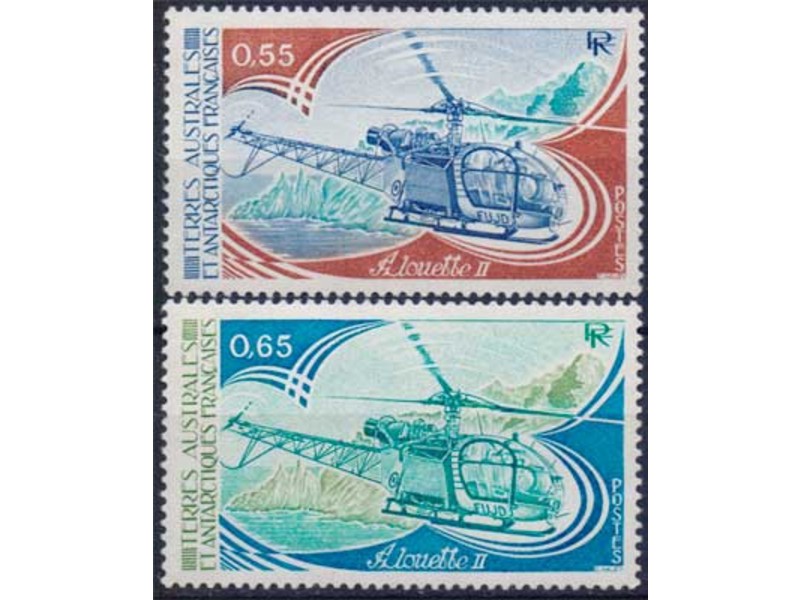 Французские Антарктические территории. Серия марок 1981г.