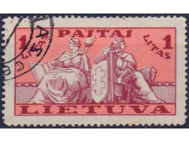 Литва. Почтовая марка 1934г.