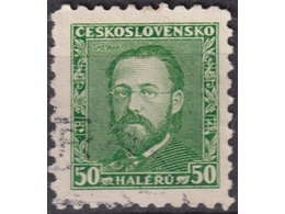 Чехословакия. Бедржих Сметана. Почтовая марка 1934г.