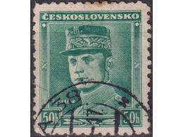 Чехословакия. Генерал Штефаник. Почтовая марка 1938г.