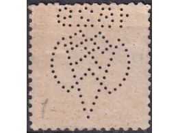 Чехословакия. Масарик. Перфорация. Почтовая марка 1939г.