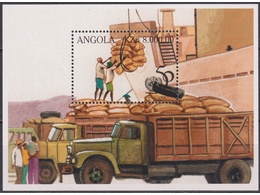 Ангола. 50 лет ООН. Почтовый блок 1995г.
