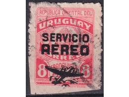Уругвай. Авиапочта. Почтовая марка 1946г.