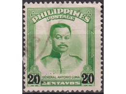 Филиппины. Антонио Луна. Почтовая марка 1961г.
