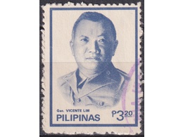Филиппины. Генерал Висенте Лим. Почтовая марка 1982г.