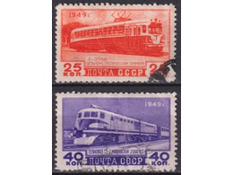 Транспорт. Почтовые марки 1949г.