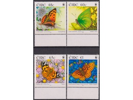 Ирландия. Бабочки. Серия марок 2005г.