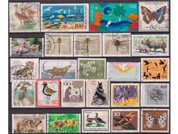 Фауна. Животные. Почтовые марки Германии.