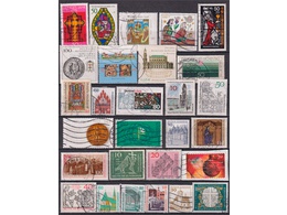 Религия. Почтовые марки Германии.