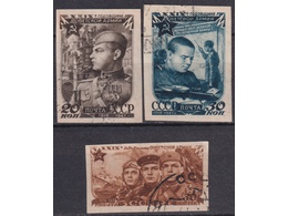 День Советской Армии. Почтовые марки 1947г.