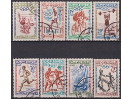 Марокко. Олимпиада. Почтовые марки 1960г.
