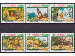 Ангилья. Рождество. Почтовые марки 1982г.