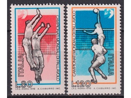 Италия. Волейбол. Серия марок 1978г.