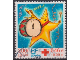 Франция. Миллениум. Почтовая марка 1999г.