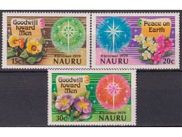 Науру. Рождество-79. Почтовые марки 1979г.