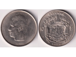 Бельгия. 10 франков 1969г.