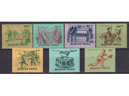 Венгрия. Спорт. Почтовые марки 1965г.